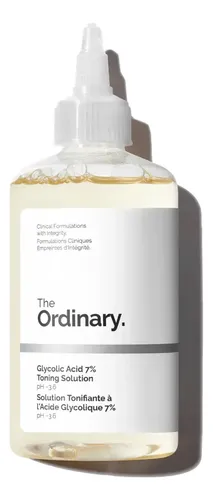 The Ordinary – Solución Tonico De Ácido Glicólico Al 7% Momento de aplicación Noche Tipo de piel Mixta