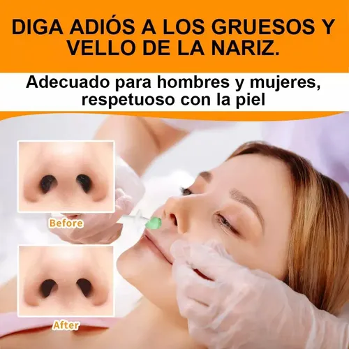 Kit De Cera Depilatoria Unisex Para Nariz Y Orejas, 100 G F