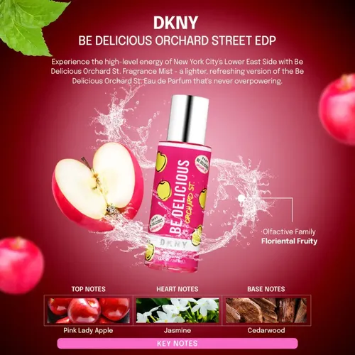 Body Mist DKNY Be Delicious Orchard St 250ml Mujer Frutal Floral