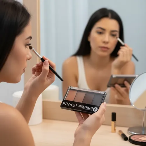 Paleta De Sombras Para Cejas Pink21 Brow Palette
