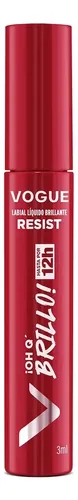 Brillo Labial Resist ¡Oh Q’ brillo! Vogue Tono Imparable 3ml
