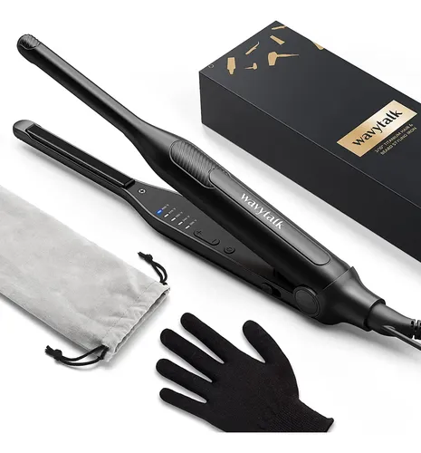 Panchita Pequeña De 3/10 Pulgadas Para Cabello Corto Negro Grafito.