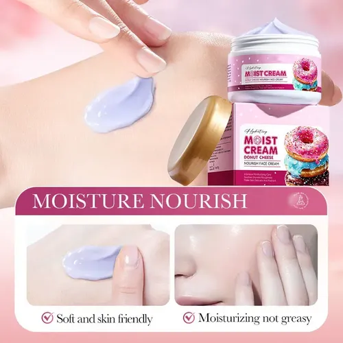 Crema Facial Nutriente Hidratante Donut Cheese 100g Bioaqua