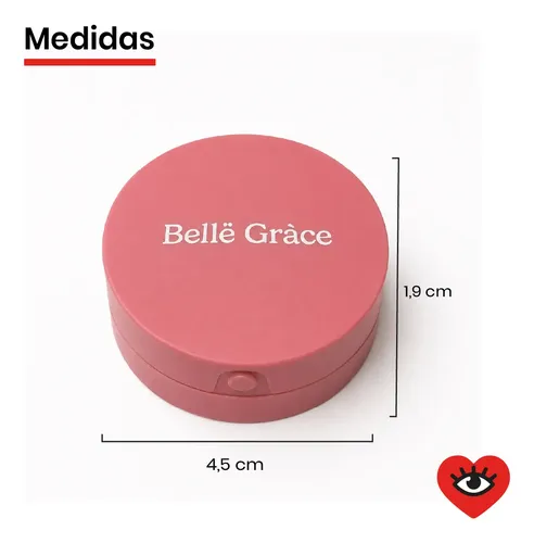 Rubor Blush En Polvo Con Espejo Compacto Rostro Veoquiero