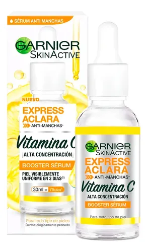 Serum Iluminador Vitamina C Garnier Anti Manchas 30ml