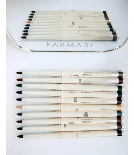 Lápiz Delineador A Prueba De Agua Farmasi, De Larga