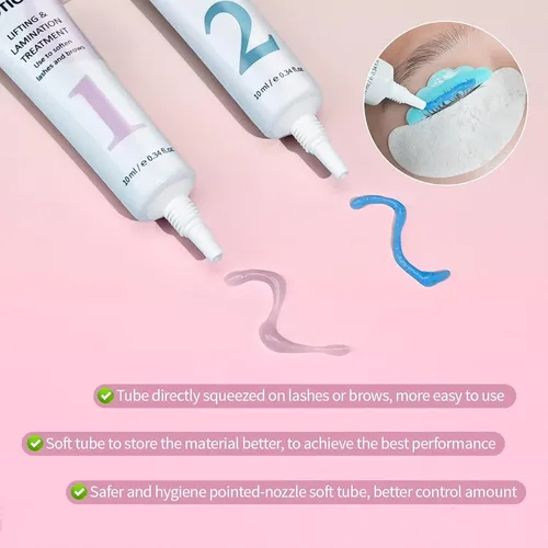 Kit De Lifting De Pestañas Rizadas Lomansa Para Mujer,;