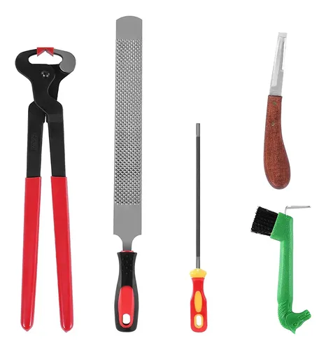 Kits De Herramientas De Herrador Profesional De 5 Piezas Con