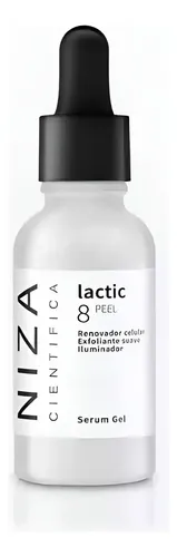 Serum Gel Lactic Con 8% De Acido Láctico 30g Niza Momento De Aplicación Día/noche Tipo De Piel Todo Tipo De Piel