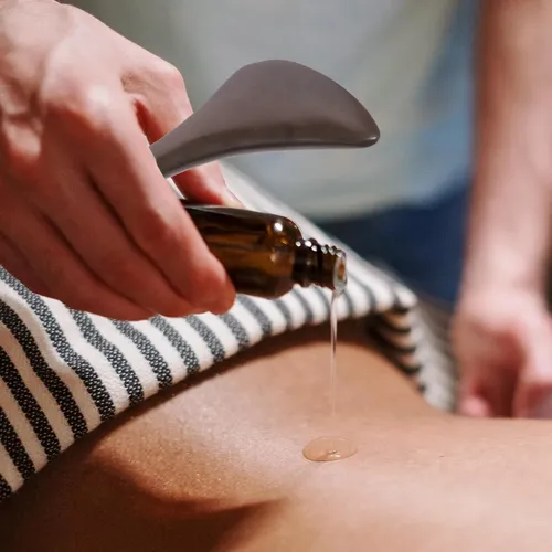 Herramienta Gua Sha Piedra Bian Facial Para Masajes