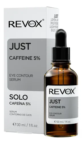 Sérum Para Contorno De Ojos Just Cafeína 5% X30ml Revox