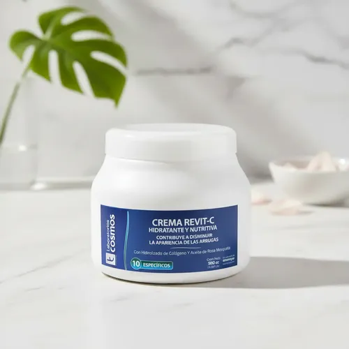 Crema Hidratante Con Colágeno Revit-c X 500cc