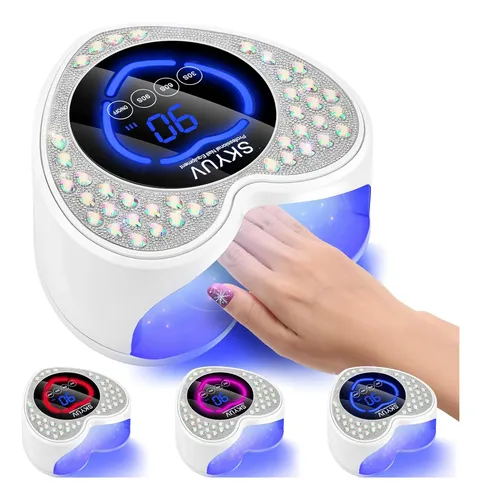 Lámpara Uv Led Recargable Secado Rápido Para Uñas