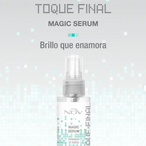 Reparador Capilar Nov Toque Final para Puntas Dañadas 50 ml