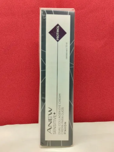 Crema Contorno de Ojos Avon Anew Sensitive+ 15 mL Día/Noche Hipoalergénica