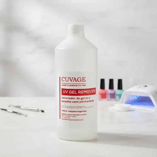 Removedor Líquido de Uñas Cuvage para Gel y Acrílicas con Acetona 1L