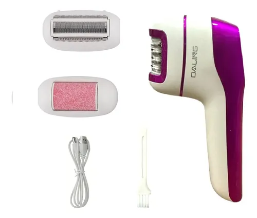 Depiladora Electrica Mujer 3 En 1 Callos Afeitadora Recargab