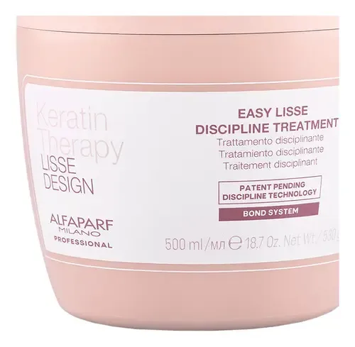 Máscara Capilar Alfaparf Lisse Design Disciplinante con Efecto Antifrizz 500ml