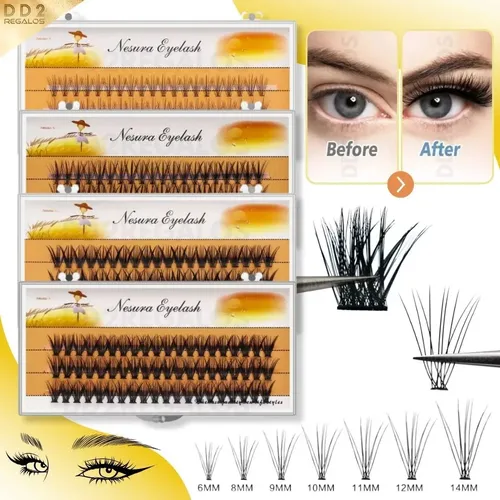 Pestañas Postizas Nesura Eyelash Para Extension De Pestañas