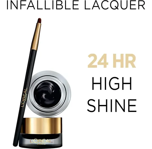 Lápiz De Gel L’oréal Infallible 24hr Negro Más Negro