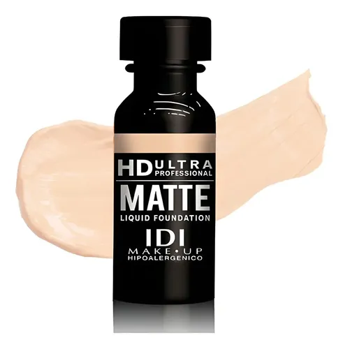 Base De Maquillaje Líquida Hd Matte Idi Tono 04 PORCELAIN NUDE