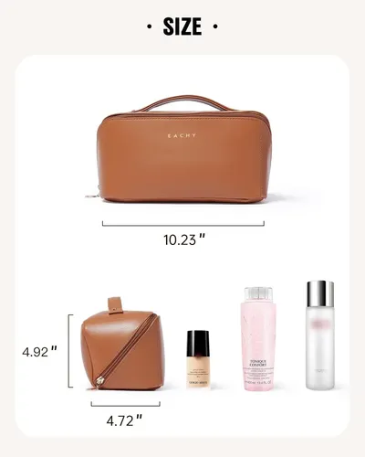 Bolsa De Cosméticos Eachy Travel, Bolsa De Maquillaje Imperm