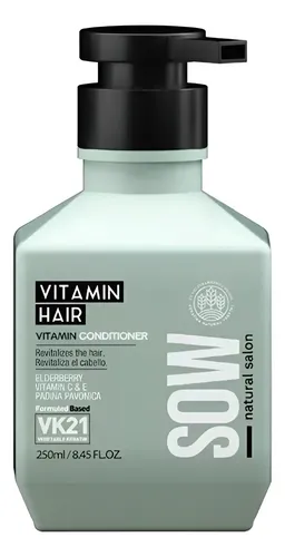 Sow Vitamin Hair Acondicionador Revitalizante X 250 Ml