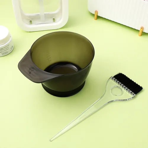 Cepillo Y Bowl Para Tinte De Cabello Profesional Salón
