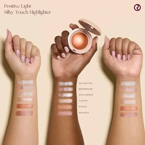 Rare Beauty. Highlighter. Mesmerize Tono Del Iluminador Rosa Gold