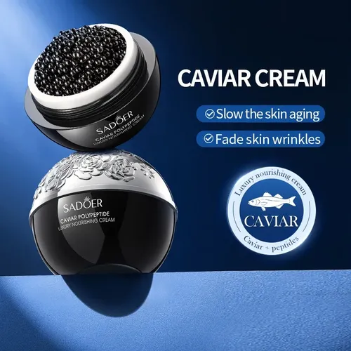 Crema Facial Sadoer Caviar Antiarrugas 30 G Todo Tipo De Piel Día/noche