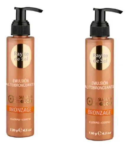 Rayito De Sol Emulsion Autobronceante 130 Gr X2 Uni