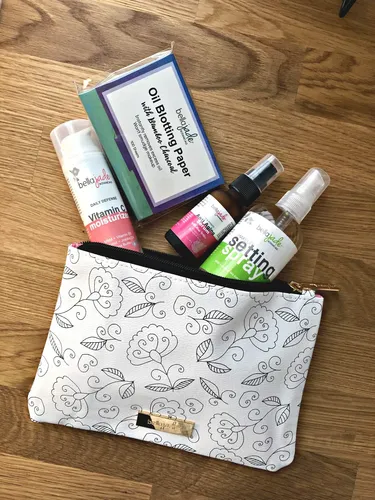 Neceser Pequeño Impermeable De Cuero Vegano Bella Jade