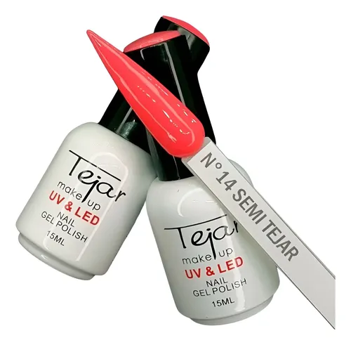 Esmalte Semipermanente N°14 Uv/ Led Tejar Lefemme