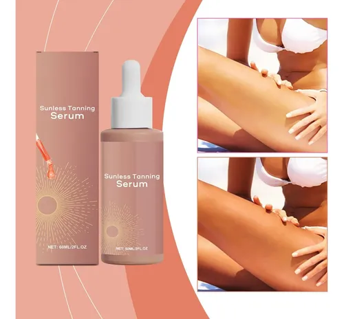 1 Unidad Suero Bronceador 60 Ml, Loción Bronceadora Sin Sol