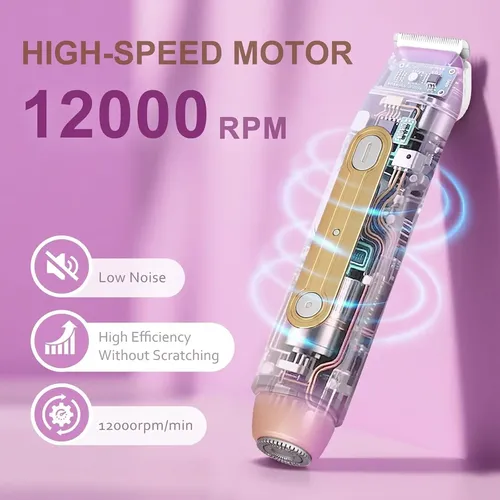 Depiladora For Mujer Máquina Afeitadora Eléctrica 2 En 1 \