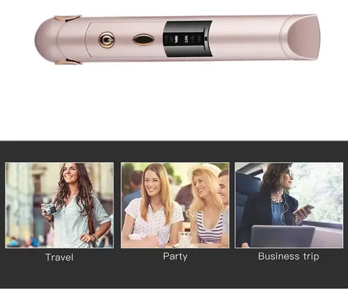 Plancha De Pelo Inalámbrica Portátil Para Viajes Usb Rech-fs