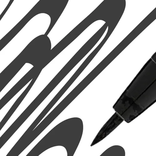 Delineador Líquido Waterproof Black Radiance Velvet 2x
