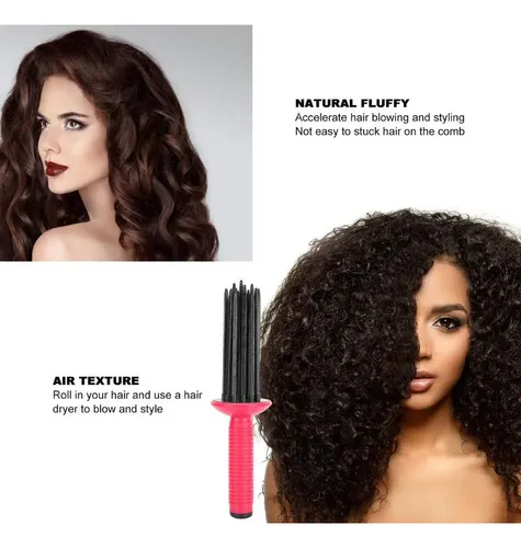 [peine Para Rizar El Cabello Y Esponjoso, Peine Para Rollos
