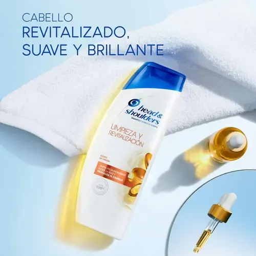Shampoo Head & Shoulders Limpieza y Revitalización 650 ml
