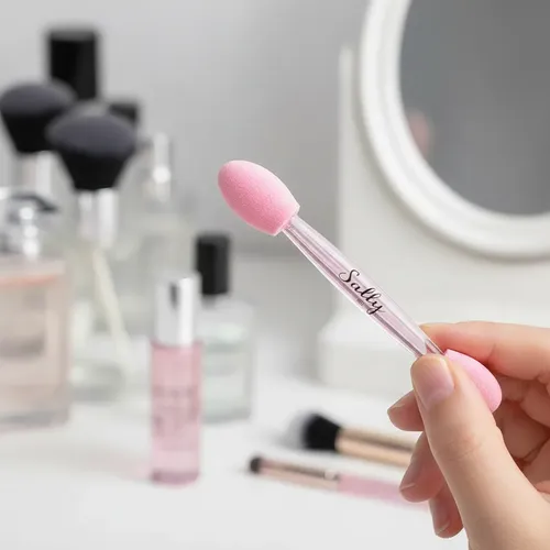 10 Aplicador De Sombras Y Uñas Para Ojos Doble Puntas