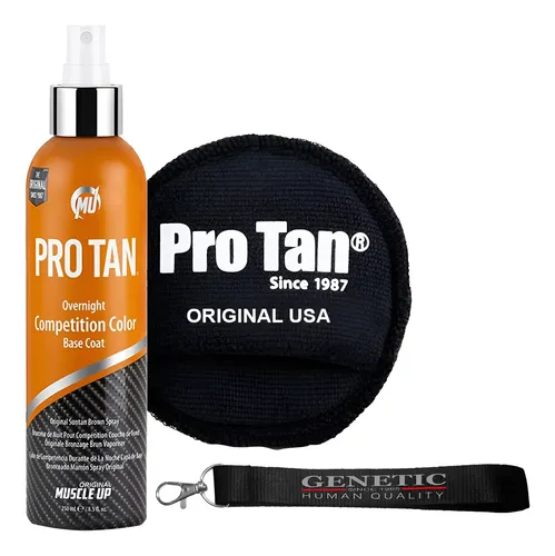 Pro Tan Bronceador Original Realza Físico Torneo Culturismo