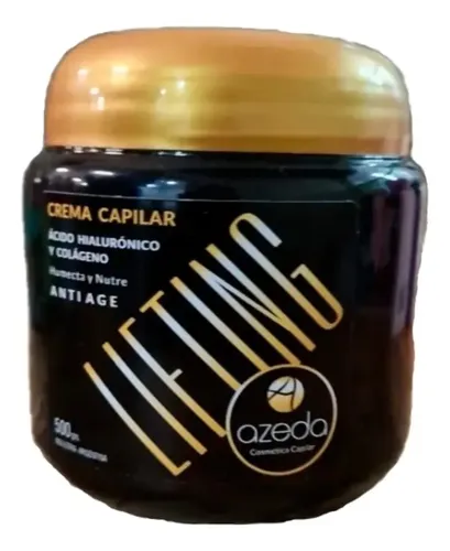 Crema De 500g + Shampoo + Tratamiento Lifting Azeda