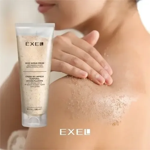 Exel Crema Pulidora Exfoliante Corporal Grano Grueso (120ml)
