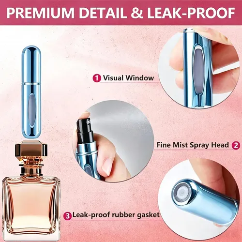 Botella De Perfume Compacta Ligera Para Mujer Salida Diaria