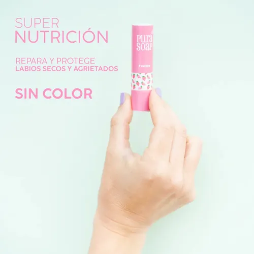Balsamo Labial Hidratante Frutilla Pura Soap