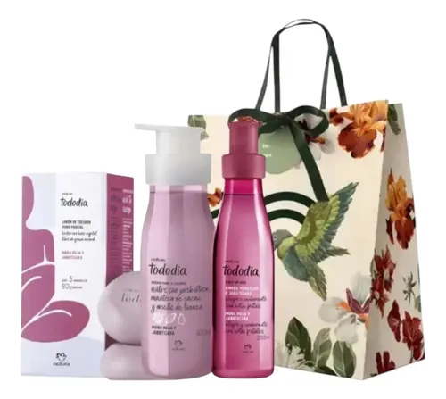 Kit  Tododia Crema Corporal Jabon  Natura Veroberts