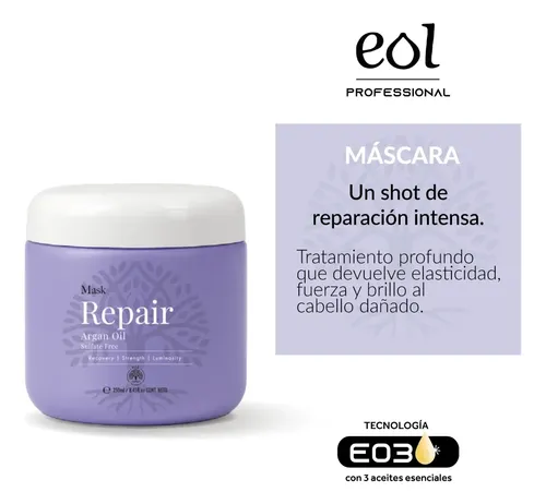 Máscara 250 Ml Eol Repair Argan