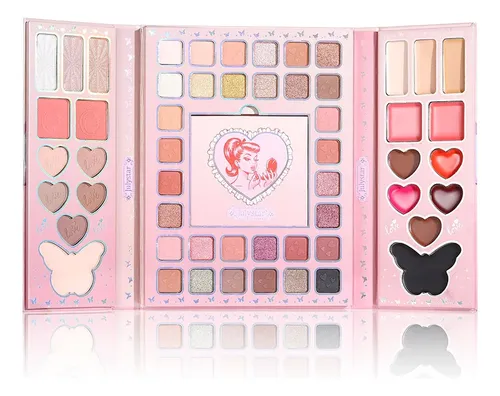 Paleta De Maquillaje 54 Colores, Sombras, Rubor E Iluminador