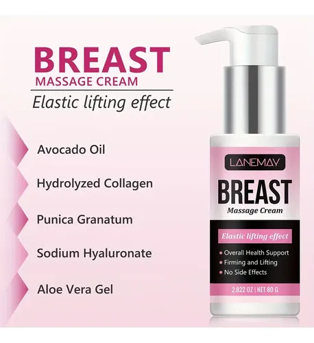 Crema Reafirmante De Busto Lanemay 80 G Collagen Avocado