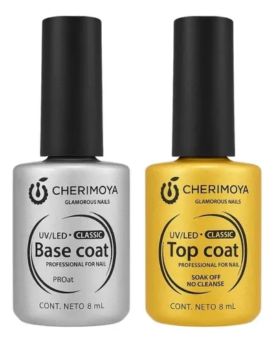 Base Y Top Coat Cherimoya 8ml Uv Led Classic Soak Off Semip